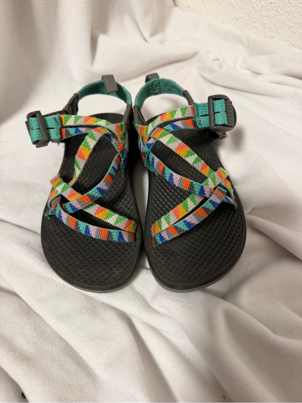 Chaco Kids Multicolor Strap Sandals size 12